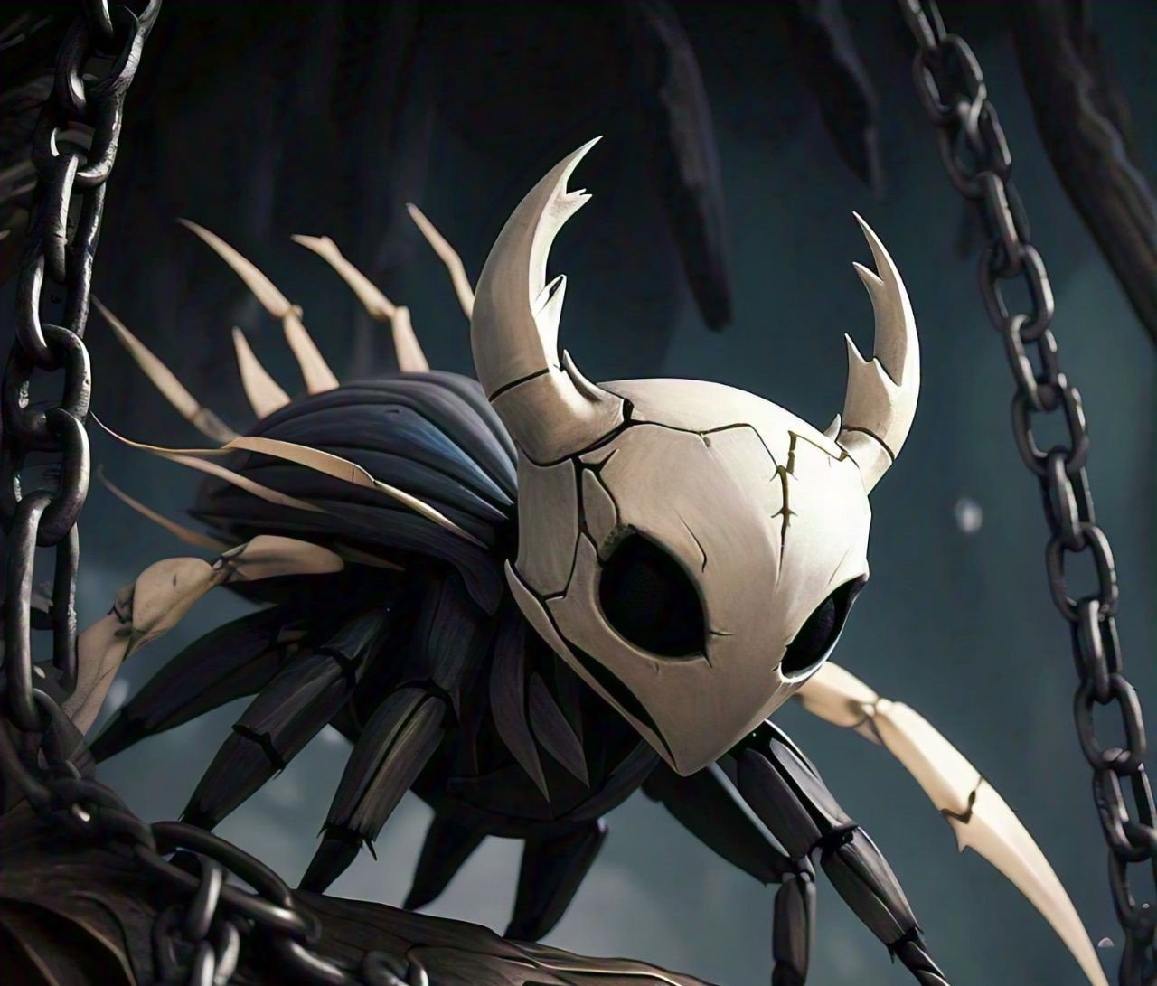 Wallpaper Hollow Knight Chained Up PFP 2K