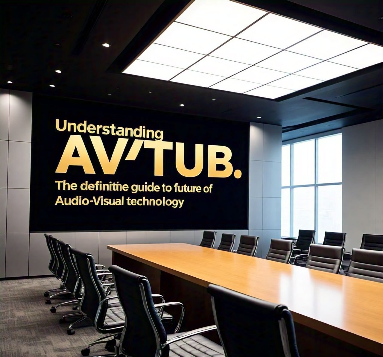 Understanding AVTUB: The definitive guide to future of Audio-Visual technology